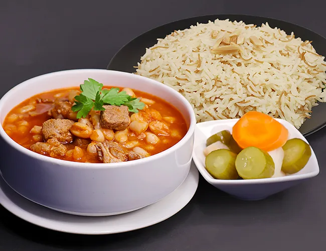 White Beans With Meat