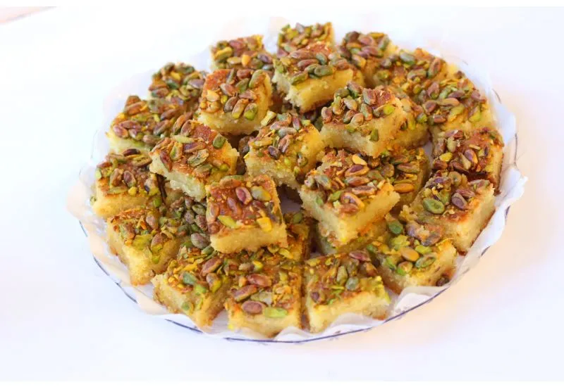 Harissa Nabkeyah With Pistachio Half Kg
