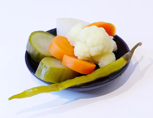 Mixed Pickles Plate Large