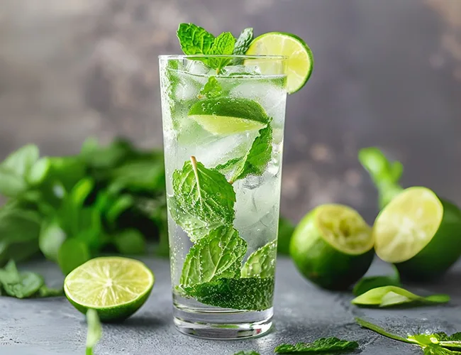 Lime With Mint Mojito