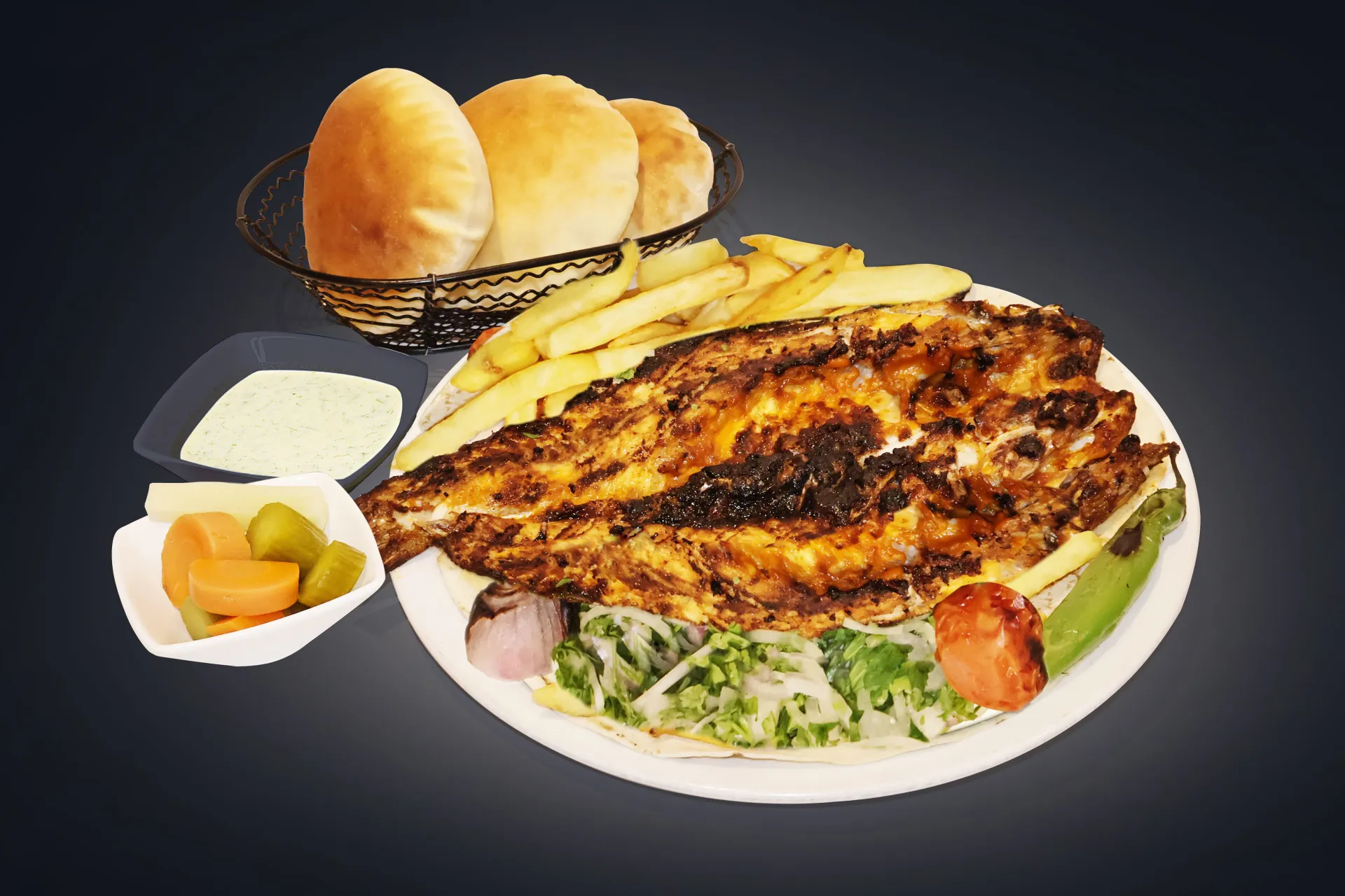 Grilled Fish Sea Bass 2