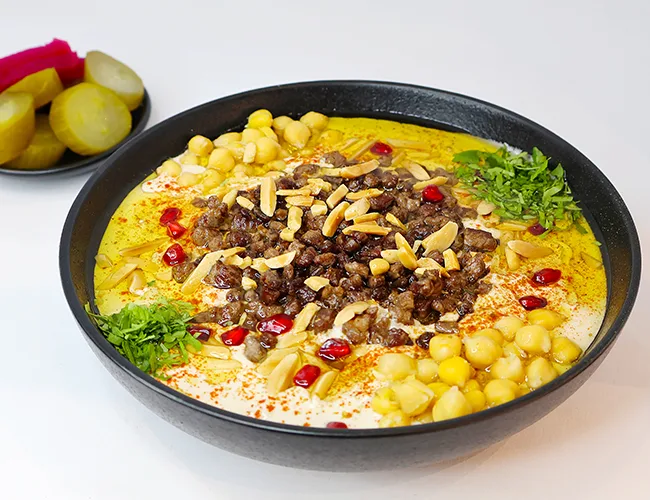 Chickpeas Fatteh With Meat
