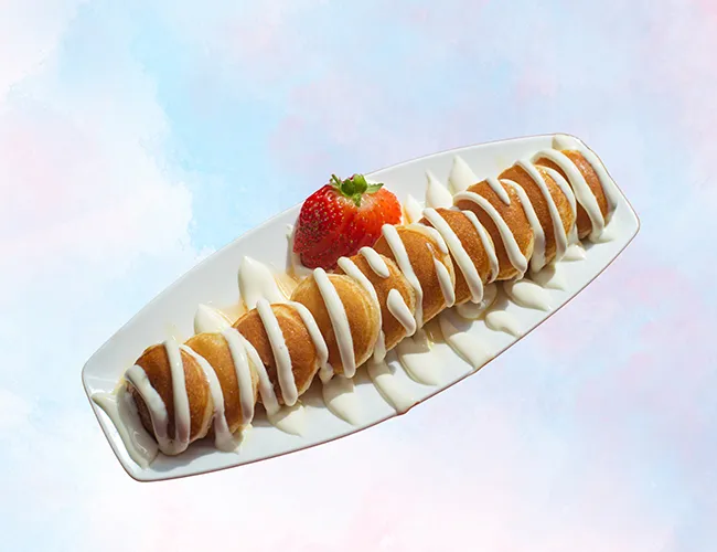 Pancake Cheese And Honey 2