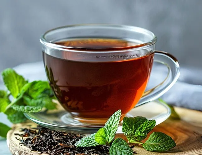 Red Tea Cup