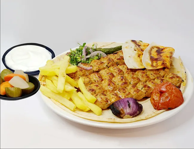 Chicken Kuftah Plate