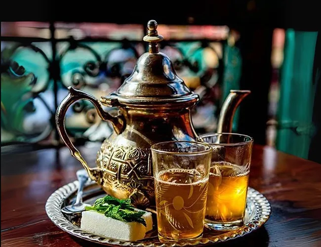 Moroccan Tea Pot For Two