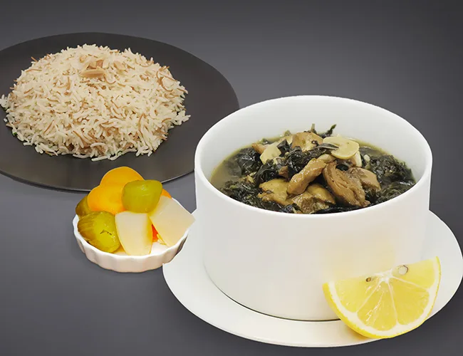 Chicken Moloukeyeh
