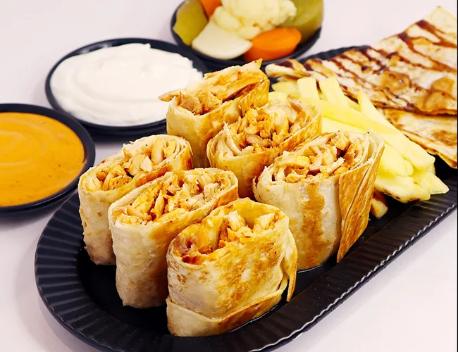 Chicken Shawarma Arabi Plate