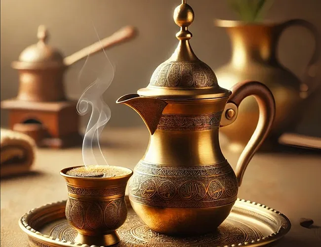 Arabic Dallah With Dates
