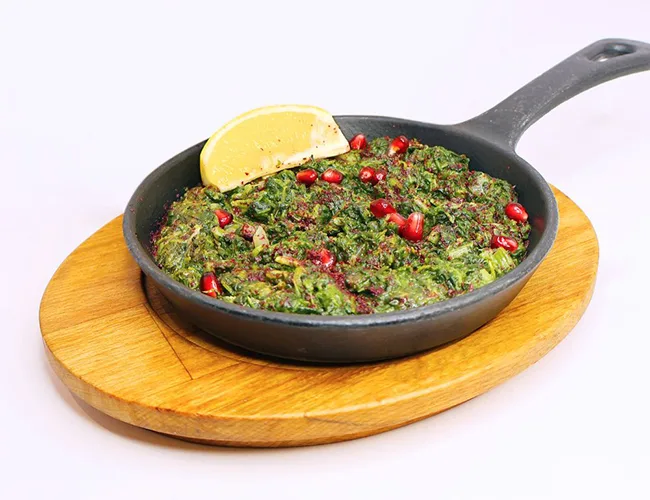 Spinach With Oil