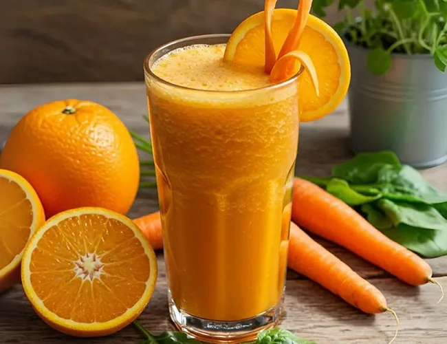 Carrot With Orange Juice