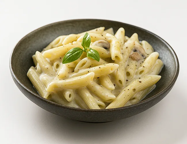 Penne White Sauce Chicken Or Vegetable