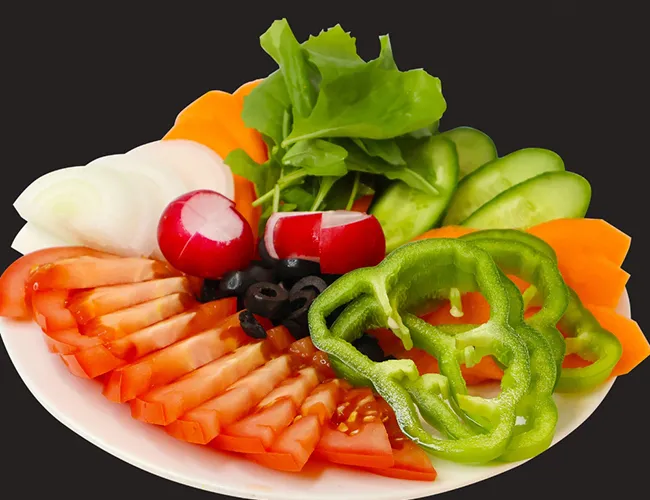 Mix Vegetables Plate Medium