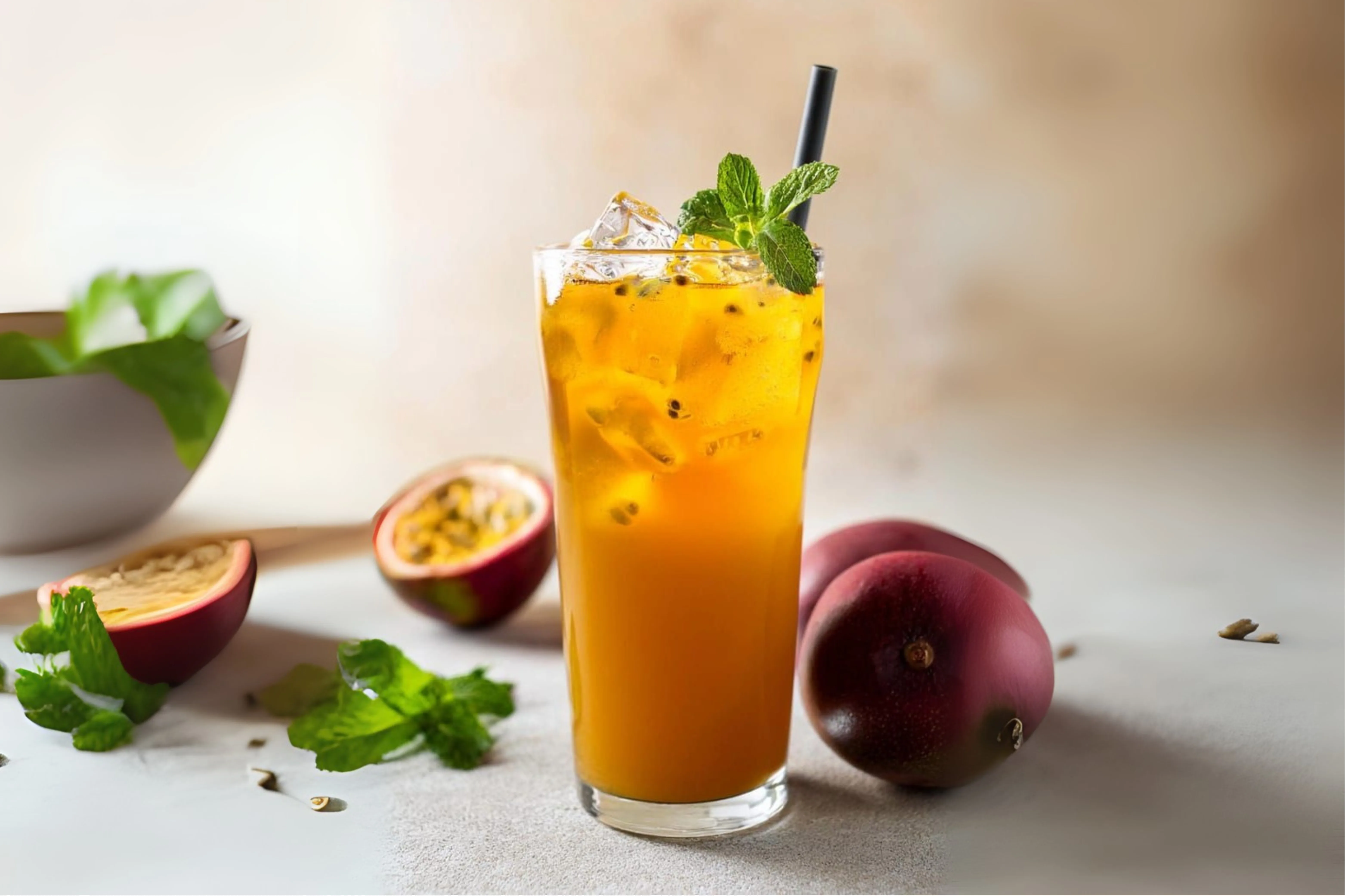Passion Fruit Iced Tea