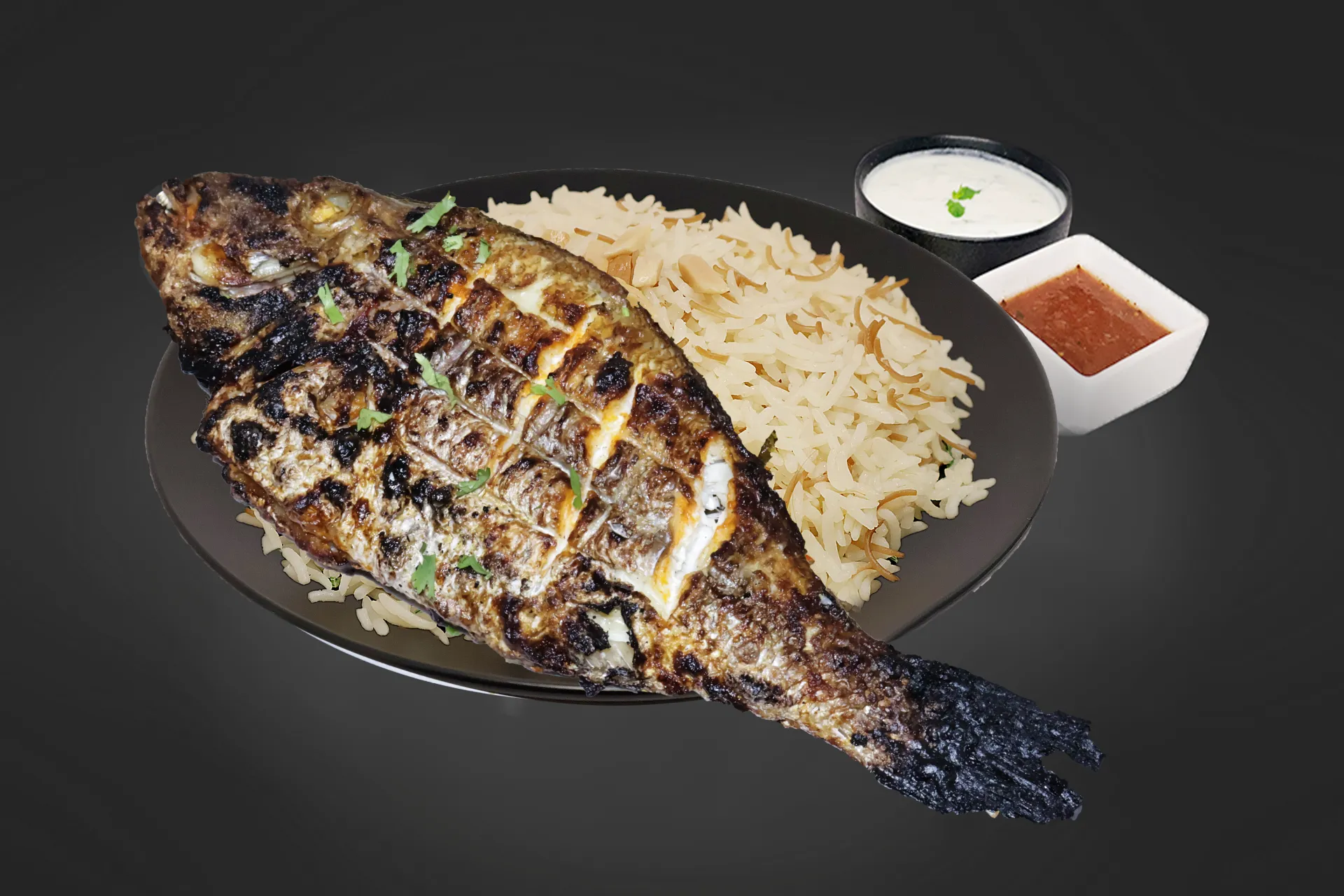 Grilled Fish With Rice Shariya