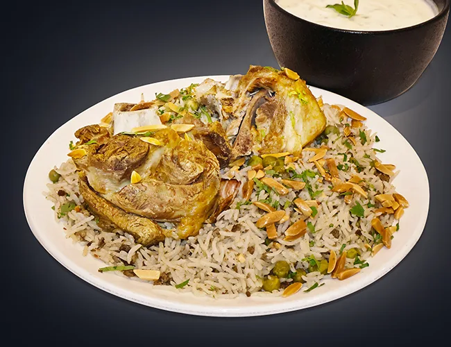 Green Peas With Rice And Meat
