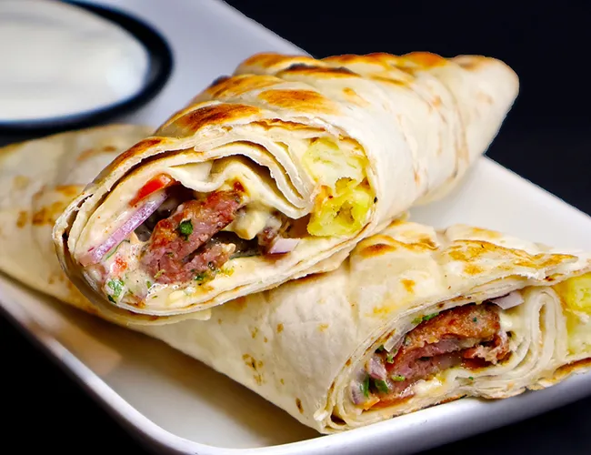 Lamb Kufta Sandwich Small