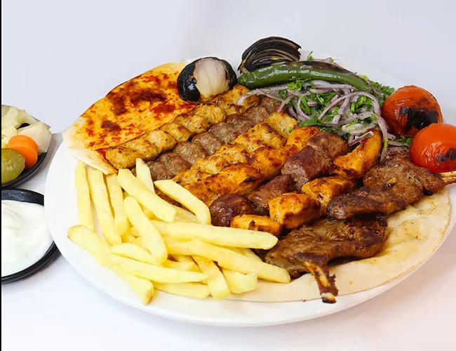 Mixed Grill With Lamp Chops Half Kg