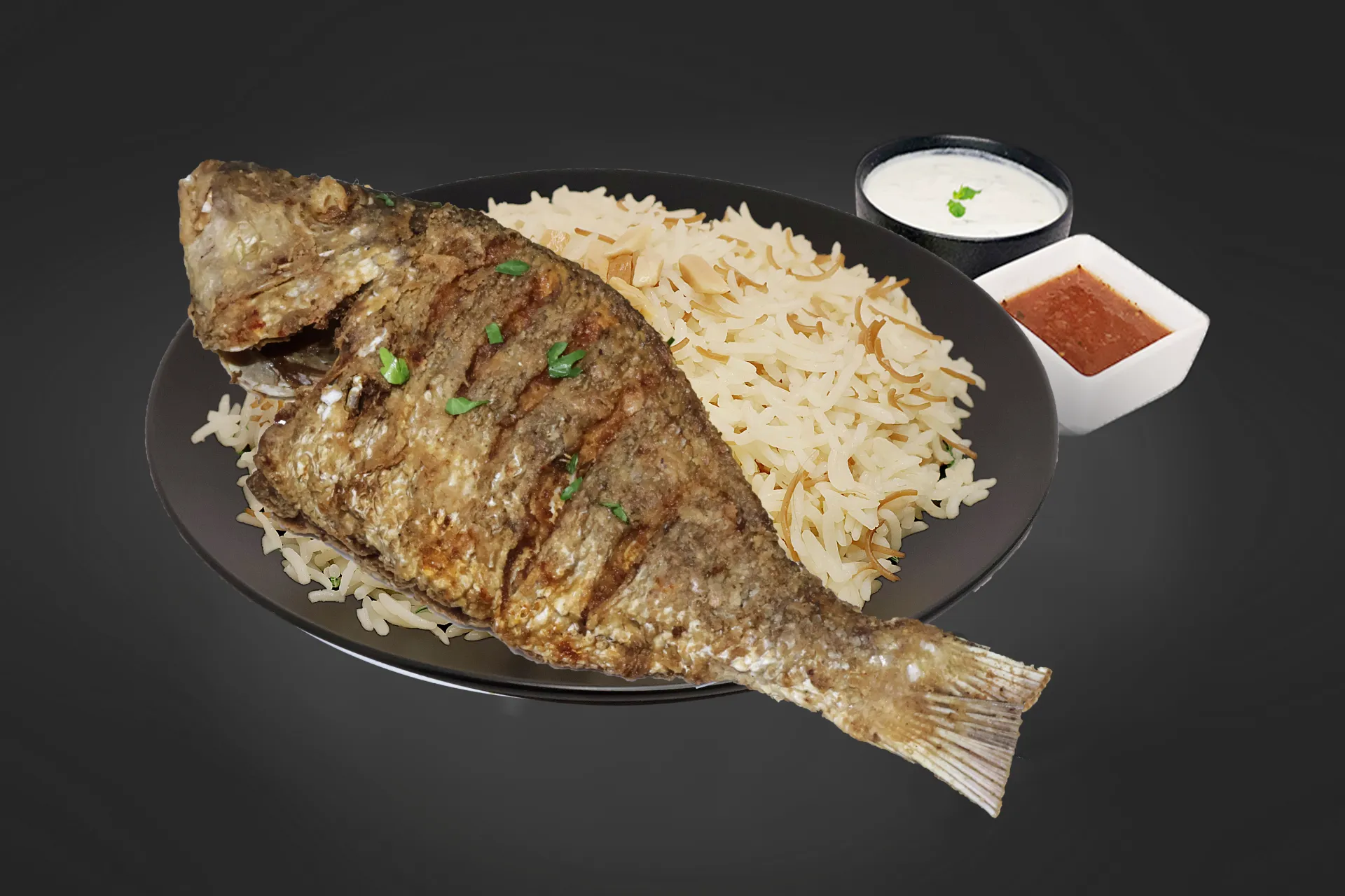 Fried Fish With Rice Shariya