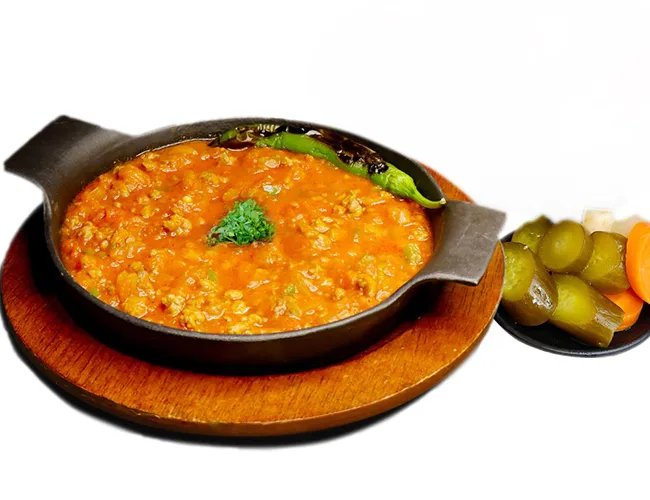 Tomato With Meat Pan